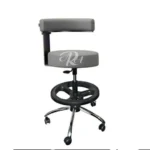 تابوره جک دار و چرخ دار کفی گرد کد 101 - Image 2