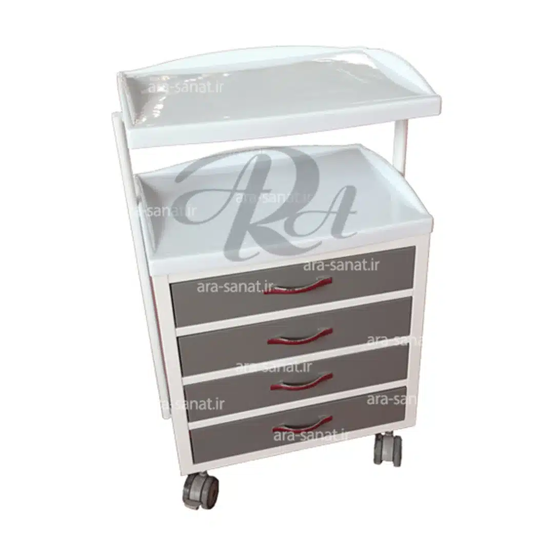 2-5-min خرید و قیمت ترالی کشودار چهار کشو مدل 840 آراصنعت - Image 1