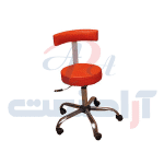 تابوره جک دار و چرخ دار کفی گرد کد 101 - Image 3