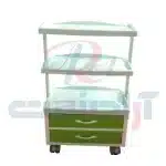 ترالی زیبایی دو کشو سه طبقه آراصنعت مدل 900